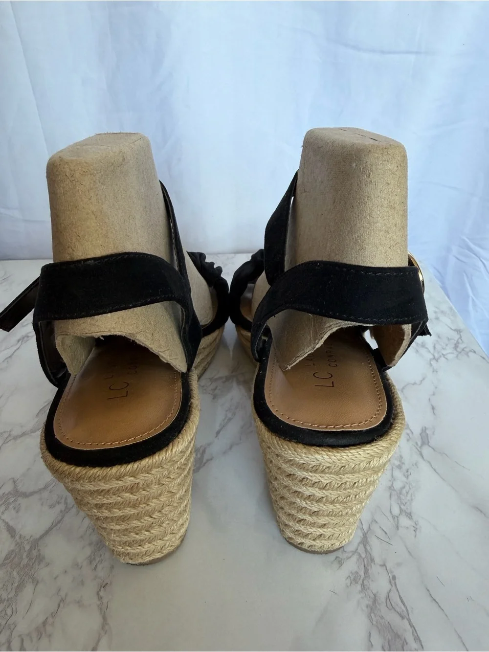 LC Lauren Conrad Yuki Women's Wedge Sandals